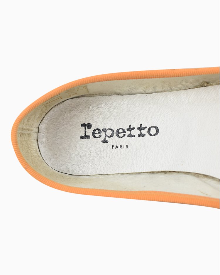 Sapatilha Repetto Original Verniz Laranja Feminina